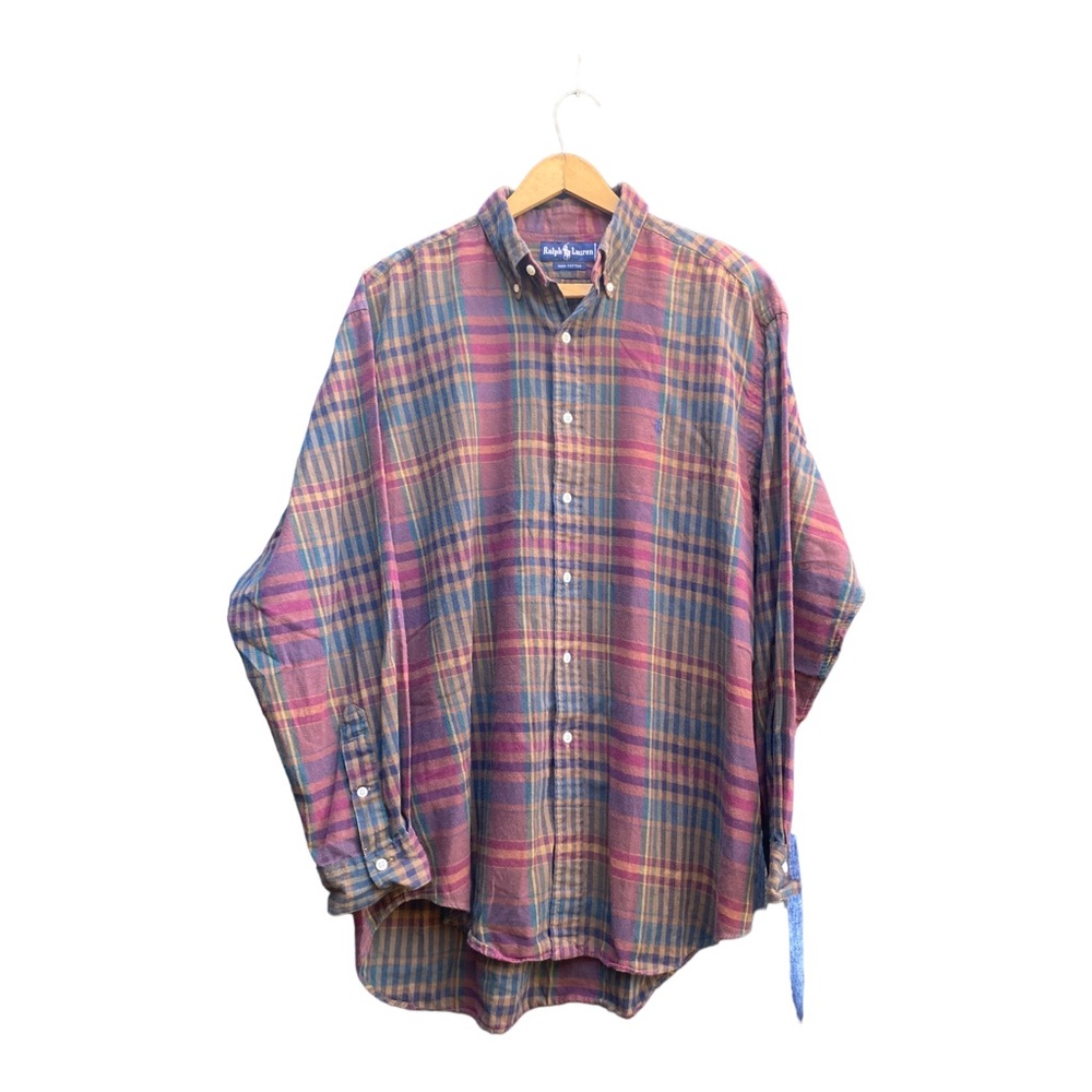 Ralph Lauren Mens L Blaire 100% Cotton Shirt